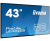 iiyama ProLite LE4340S-B1 Digital Signage Flachbildschirm 109,2 cm (43") LED 350 cd/m² Full HD Schwarz 12/7