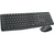 Logitech MK235 Wireless Keyboard and Mouse Combo Tastatur Maus enthalten RF Wireless Griechisch Grau