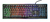 Trust GXT 860 Thura Tastatur USB Nordisch Schwarz