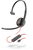 POLY Blackwire C3210 Headset Vezetékes Fejpánt Hívás/zene USB C-típus Fekete, Vörös