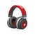 Denver BTH-250 RED Auriculares Inalámbrico Diadema Llamadas/Música Bluetooth Negro, Rojo