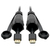 Tripp Lite P569-012-IND2 Cable HDMI de Alta Velocidad, Conectores Industriales con Capuchón Protector, Especificación IP68, 4K x 2K, Ethernet, M/M, Negro, 3.66 m [12 pies]