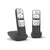 Gigaset A690A Duo Téléphone analog/dect Identification de l'appelant Noir