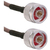 Ventev RGS142NMNM-1 coaxial cable 0.3 m RG-142/U Black