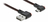 DeLOCK EASY-USB 2.0 Kabel Typ-A Stecker zu EASY-USB Typ Micro-B Stecker gewinkelt links / rechts 1 m schwarz