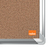 Nobo Premium Plus insert notice board Indoor Brown Aluminium