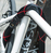 ABUS 88989 fietsslot Zwart, Rood 1100 mm Kettingslot