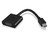 ICY BOX IB-AC538a 0,15 m Mini DisplayPort HDMI Schwarz