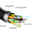 AISENS Cable HDMI V2.1 AOC Ultra Alta Velocidad / HEC 8k@60Hz 4k@120Hz 4:4:4 48Gbps, A/M-A/M, Negro, 50m