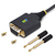 StarTech.com 1P3FFCNB-USB-SERIAL seriële kabel Zwart 1 m USB Type-A DB-9