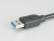 Akasa USB 3.0 cable Ext cable USB 1,5 m Negro