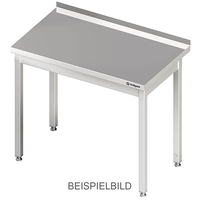 Arbeitstisch ohne Grundboden, 1500x600x850 mm, ohne Verstrebung, ohne