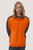 Zip-Sweatshirt Contrast MIKRALINAR®, orange/anthrazit, XS - orange/anthrazit | XS: Detailansicht 7