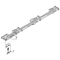 SCHROFF Strebe (Strut) - AMC STREBE MITTE LAY B 10STK