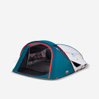 Camping Tent - 2 Seconds Xl - 3-person - Fresh & Black - One Size