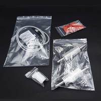 Bolsas de plástico con cierre zip hermético - Aptas para uso alimentario - 70 x 100 mm, 12 Cajas