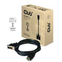 Kabel Video DVI => HDMI 1.4 ST/ST 2,0m *Club3D*