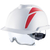 MSA Schutzhelm V-Gard 930 Fas-Trac mit Integr. Brille, weiss, belüftet, ABS-Schale, 6-Punkt