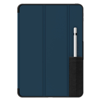 OtterBox Symmetry Folio - Protección de Pantalla con Tapa para Apple iPad 10.2 (7th/8th) azul - Pro Pack - Funda