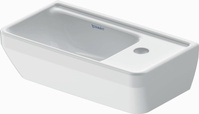 DURAVIT 0739400041 Handwaschbecken D-NEO 400 x 220 mm, ohne Überlauf, mit Hahnlo