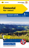 KÜMMERLY+FREY Wanderkarte 325902210 Emmental-Entlebuch 1:60'000