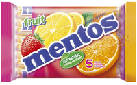 MENTOS Fruit 3448 5x38g