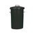 Heavy Duty Coloured Dustbin 85 Litre Black (2 handles on base and 1 on lid for e