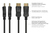Anschlusskabel DisplayPort 1.4, 8K / UHD-2 @60Hz, vergoldete Kontakte, CU, schwarz, 3m, Good Connect