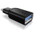 Rückansicht - Adapter für USB 3.0 Type-C Stecker zu USB Type-A Buchse IB-CB003