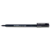 ValueX OHP Pen Permanent Fine 0.4mm Line Black (Pack 10)
