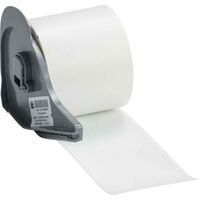 White BMP71 Label Printer Labels 50.80 mm X 15.24 m M71C-2000-581-WT, White, Vinyl, Thermal transfer, Acrylic, Gloss, -40 - 82 °CPrinter Labels