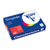 Papier Trophée A4 160g rood/pak 250v