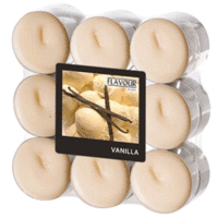 Duft-Teelichter 37,5mm Vanilla VE=18 Stück