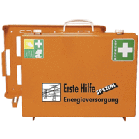 Erste-Hilfe-Koffer Spezial MT-CD Österreich-Norm Erweit. Energievers. orange