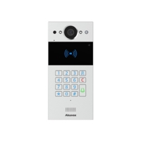 R20KF - Compact IP Door Intercom Unit with KeyPad (Video & Card reader), incl. Flush Mount Backbox