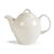 Olympia Ivory Teapots Made of Porcelain - Dishwasher Safe 425ml Pack of 4