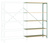 Breitfach-Steckregal Anbauregal mit 5 Holzverbundböden, HxBxT = 2000 x 1250 x 800 mm | RBK2138