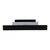 KOPP HK07 - UAE-Abdeckung mit Schrägauslass (für 1-2 Anschlüsse | IP20) - in schwarz matt
