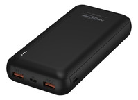 ANSMANN Powerbank 20000mAh PD 20W Schnellladefunktion Power Bank 2 USB Ports & 1