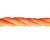 Ivana geslagen koord 3-strengs - oranje - dikte 8 mm - haspel à 100 m - 50838