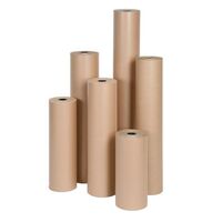 Eco friendly ribbed kraft paper rolls - 900mm x 285m
