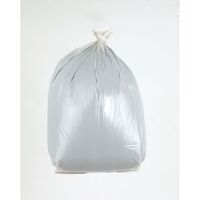 90L Coloured bin bags, white CHSA 15kg