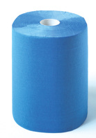 Putztuchrolle Multiclean® plus 2-lagig blau 38 cm, 500 Abrisse