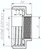 Zeichnung: IBC-Container Adapter (S 100x8)