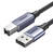 UGREEN USB 2.0 A - B Kábel, 5m (fekete)