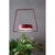 Kopf Magnetleuchte MIRAM Tisch-/Wand-/Pendelleuchte, 3,7V DC, 2,20 W, rot