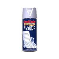 PlastiKote 440.0010607.076 10607 Plastic Paint Spray White Gloss 400ml