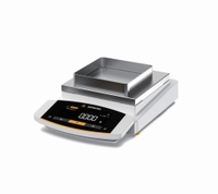 Precision balances Cubis® II with stainless steel draft shield Type 1203S. MCE