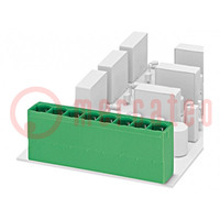 Pluggable terminal block; 10.16mm; ways: 5; straight; socket; male