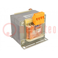 Transformador: de red; 250VA; 400VAC; 230V; Sal: bloque de bornes